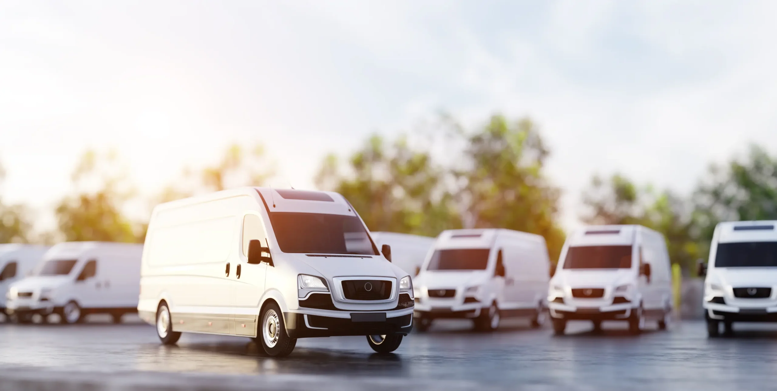 Furgonetas para transporte rápido y ligero en servicios urbanos y regionales de Espinar Menchén S.L.